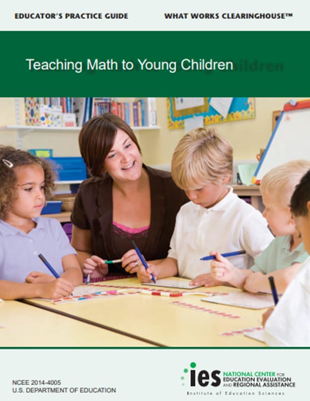 IES Practice Guide: Teaching Math to Young Children