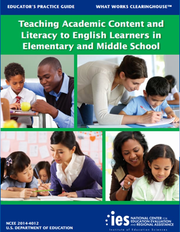 Teaching Academic Content and Literacy to English Learners in Elementary and Middle School.