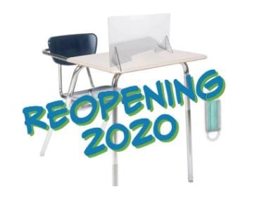 Reopening Schools 2020 photo of desk